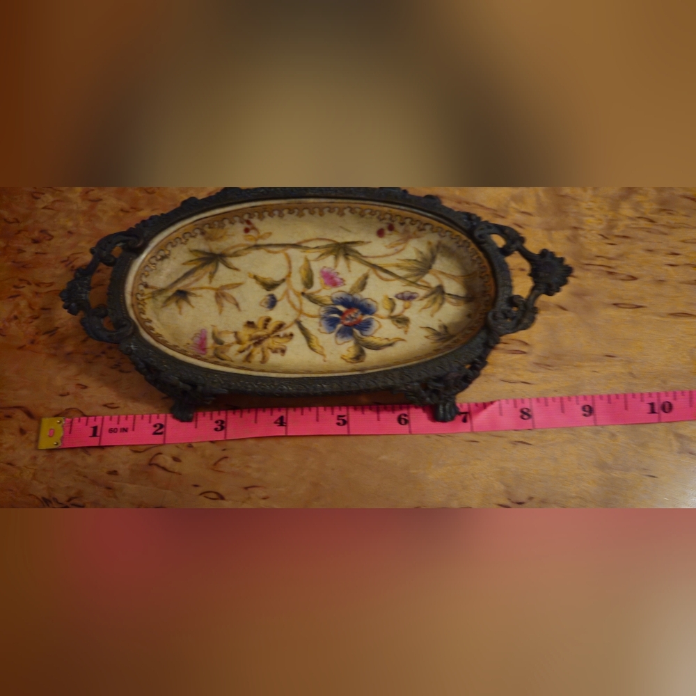 Source Unknown Ornate Floral Vanity Tray - Picture 4 of 9